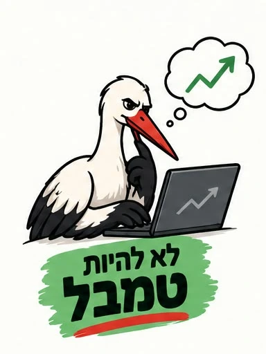 החסידה של לא להיות טמבל מול מחשב